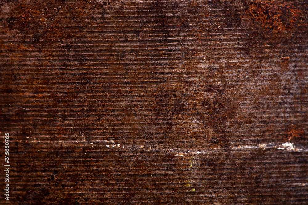 Poster old metal texture with rust.