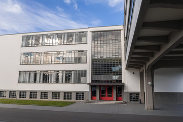 Eingang Bauhaus Dessau