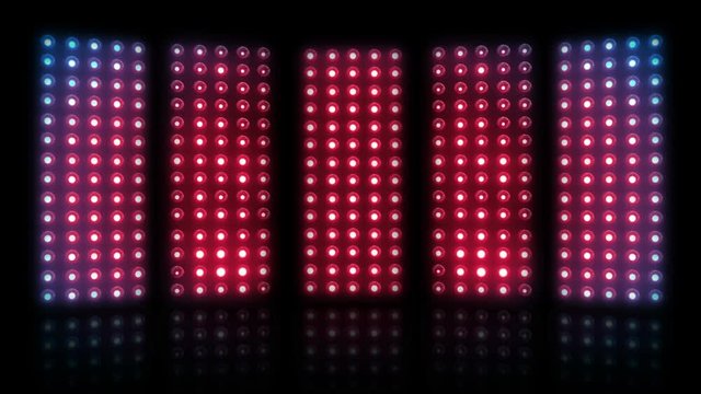 bulb_light_music stage 4K LOOP