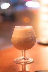 glasse of coffee cocktail