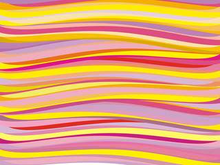 The Amazing of Colorful Pink, Red, Purple and Yellow Art, Abstract Modern Shape Background or Wallpaper