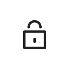 Padlock Icon For Web User Interface