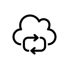 Refresh Icon - Vector Illustration .