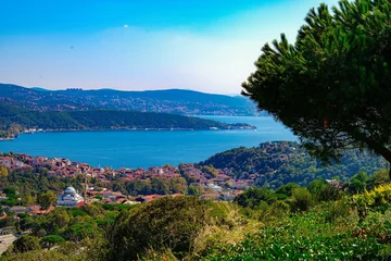 Foto op Canvas view of istanbul sariyer district © Marina