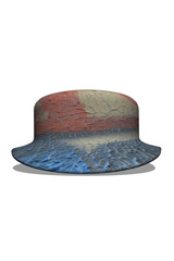 colorful hat isolated on white background