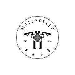 Vector logo emblems about motorcycle.