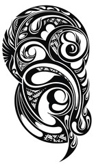 Tribal art. Tribal tattoo designs. Set of vector illustrations