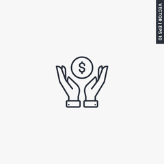 Money care icon