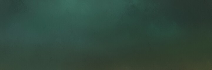 dark slate gray, very dark blue and very dark green colored vintage abstract painted card background. can be used as header or banner