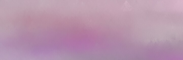 pastel purple, silver and rosy brown colored vintage abstract painted banner background. space for text or image