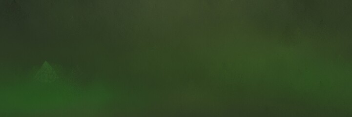 dark slate gray, dark olive green and very dark green colored vintage abstract painted background. can be used as header or banner