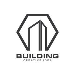 Building Logo Design and Icon Template