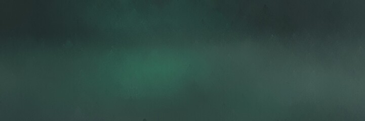 Fototapeta premium dark slate gray, very dark blue and dim gray colored vintage abstract painted background with space for text or image. can be used as header or banner