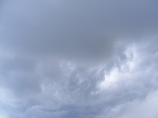 over cast/ cloudy