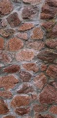 Texture of the red stone