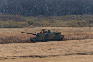 Fototapeta premium 陸上自衛隊の戦車