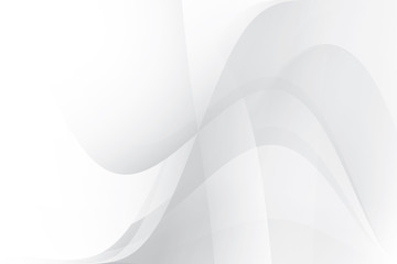 Abstract geometric white and gray color background. Vector, illustration.	