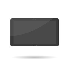 Tablet computer.  Navigator. Vector illustration