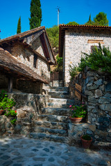 The village of Kalopanagiotis has been known since the 11th century. It is located in the Troodos Mountains at an altitude of 762 m. and is famous for the Monastery of St. John, beauty and beauty.   
