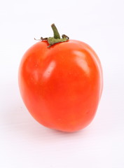 Tomato on isolated white background 