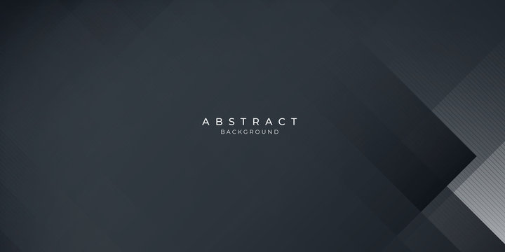  Dark black neutral abstract background for presentation design