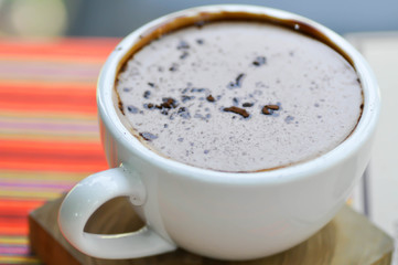 hot cocoa or hot chocolate