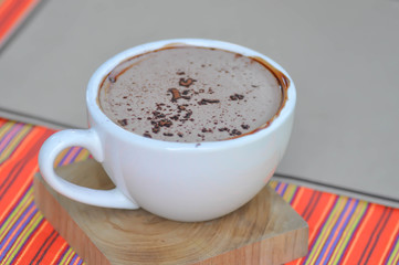 hot cocoa or hot chocolate