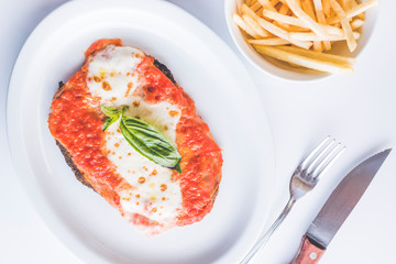 cocina tradicional argentina milanesa napolitana