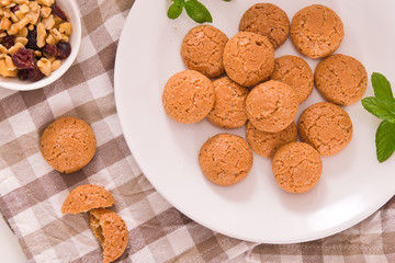 Amaretti cookies.