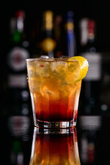classic alcoholic orange cocktail with Beefeater Negroni orange