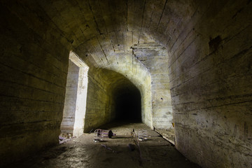 Underground mine shelter bunker