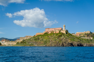 Fototapeta na wymiar Portoferraio, Elba island, Italy
