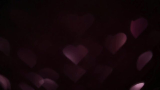hearts as a background. Valentine's Day