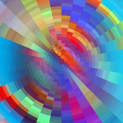 Colorful abstract background with rainbow