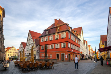 Fototapeta na wymiar Altstadt von Reutlingen, Deutschland 