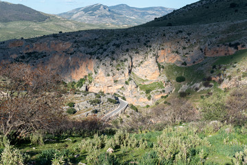 Side Mountain, windy road