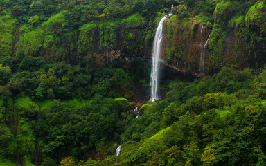 Baba dabdaba, lesser known waterfalls from Amboli ghats, Maharashtra India