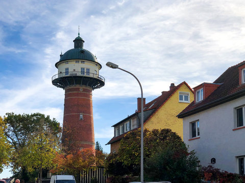 Wasserturm, Mannheim, Feudenheim 