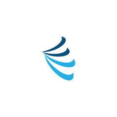 Fototapeta premium Vortex Logo Template vector symbol