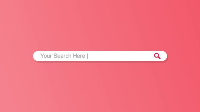 search bar web site button
