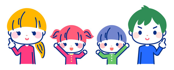 ファミリーイラスト