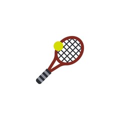 Tennis creative icon. From Sport icons collection. Isolated Tennis sign on white background