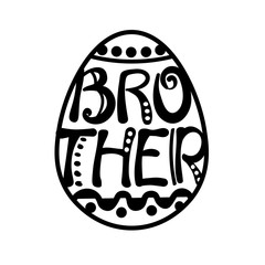 Happy Easter eggs decor Brother shirt