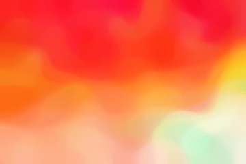 smooth iridescent universal background bokeh graphic with orange red, wheat and sandy brown colors and space for text or image