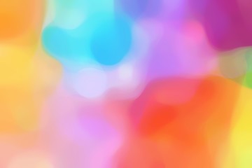 blurred bokeh universal background bokeh graphic with plum, coral and medium turquoise colors and free text space