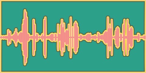 Audio sound wave