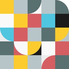 Simple textile print