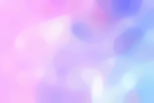 blurred iridescent universal background graphic with lavender blue, pastel pink and light sky blue colors and space for text or image