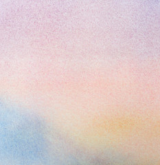 Watercolor abstract pastel background. Hand drawn watercolor painting..