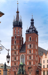 Krakow. Church of St. Mary.